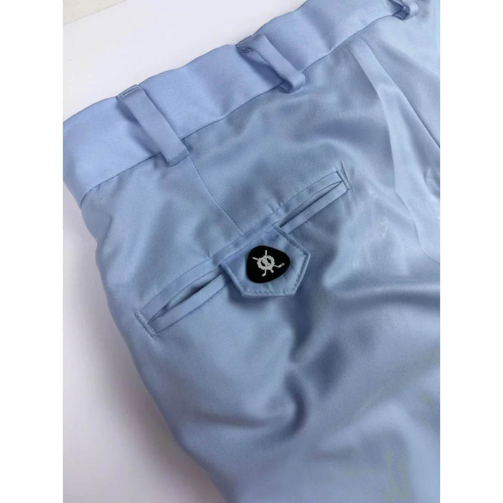 Brooks Brothers St Andrews Links Golf Pants Mens 35x30 Light Blue Trousers